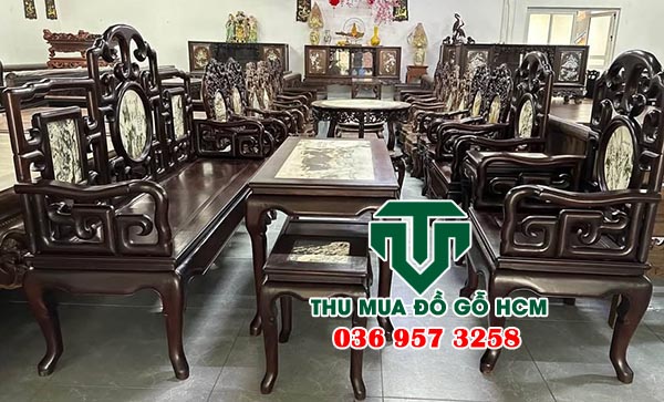 Thu mua bàn ghế gỗ cũ xưa tại quận 4 tphcm  