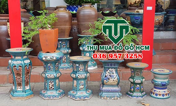 Cửa hàng mua bàn chậu cây cũ, chậu gốm cổ của chúng tôi