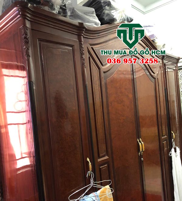 Thu mua tủ quần áo làm từ gỗ cẩm lai