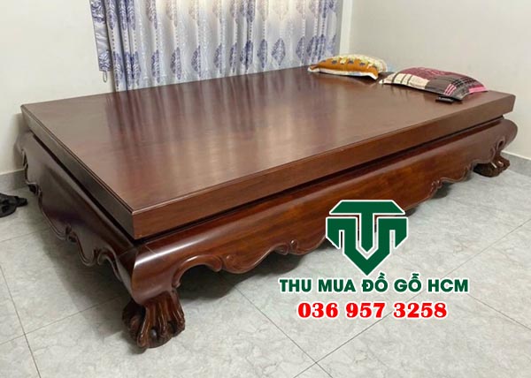 Thu mua bộ ván ngựa gỗ đỏ xưa  