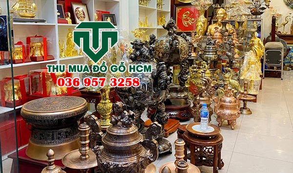 Cửa hàng thu mua lư đồng vàng, đồng thau giá cao tại tphcm 