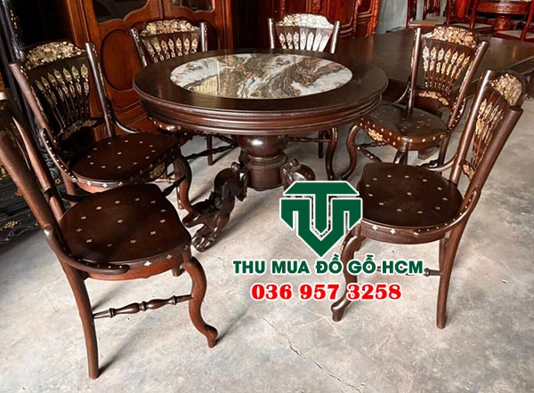 Thu mua bộ bàn ăn cổ tại củ chi