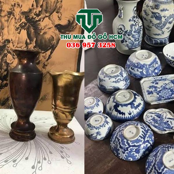 Thu mua bình bông đồng, gốm sứ cổ xưa 