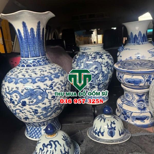 Thu mua bình gốm, chum vại, lục bình cổ giá cao nhất hiện nay