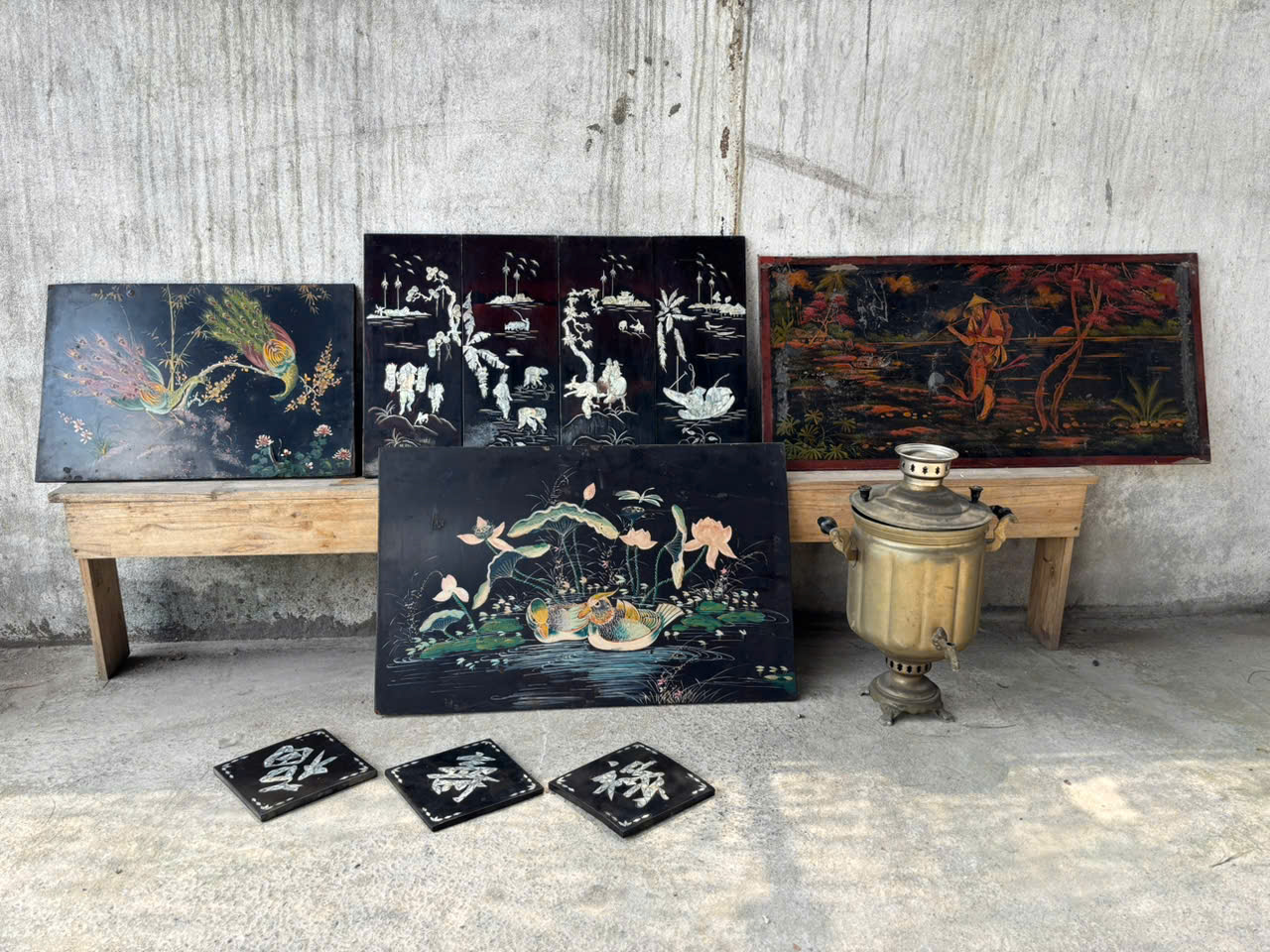 thu mua và bán tranh cổ xưa